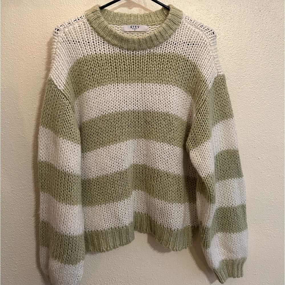 Grey Bandit knitted sweater